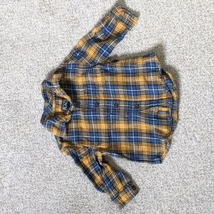 Blue and Yellow Flannel